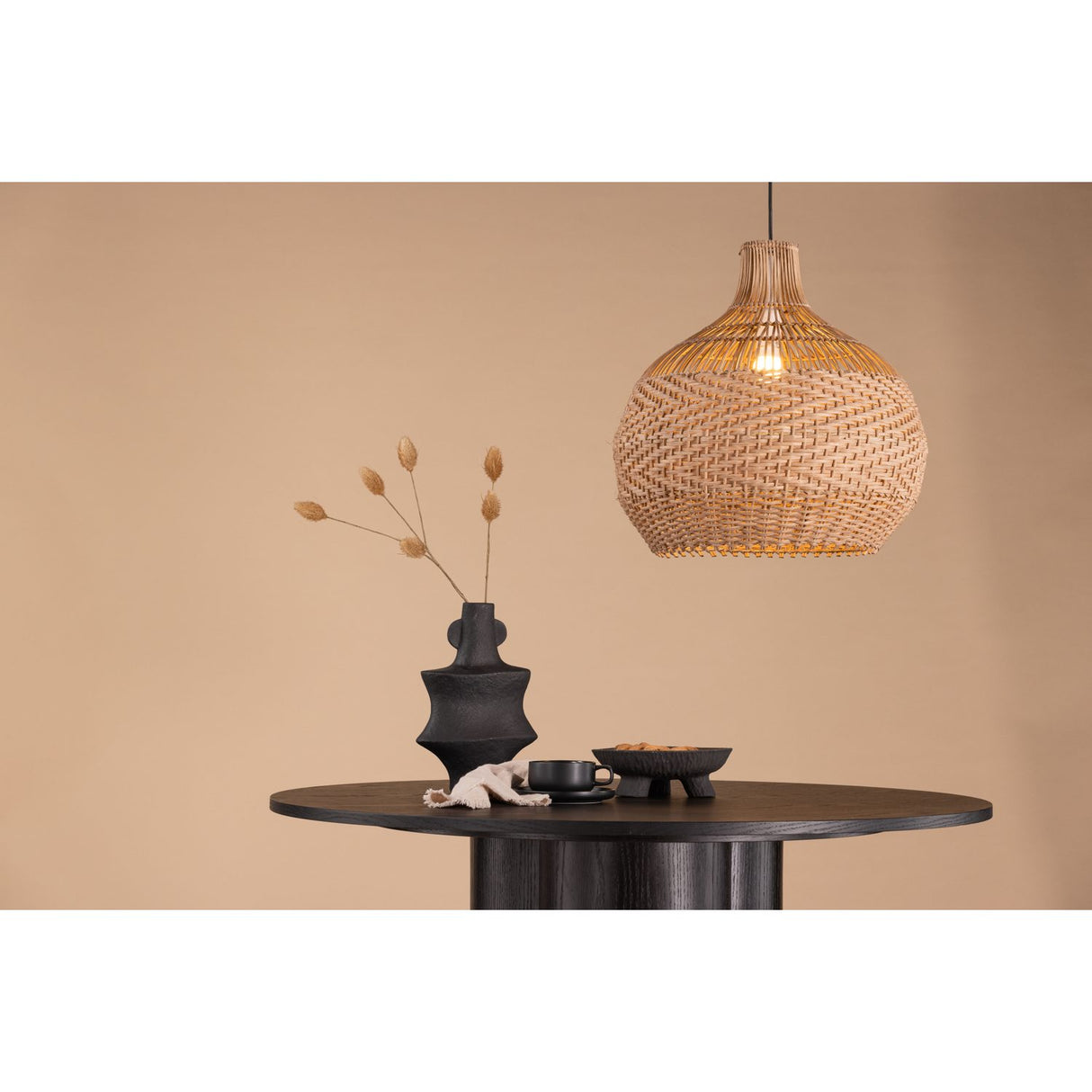 Bastia Taklampa Natur, 50x50