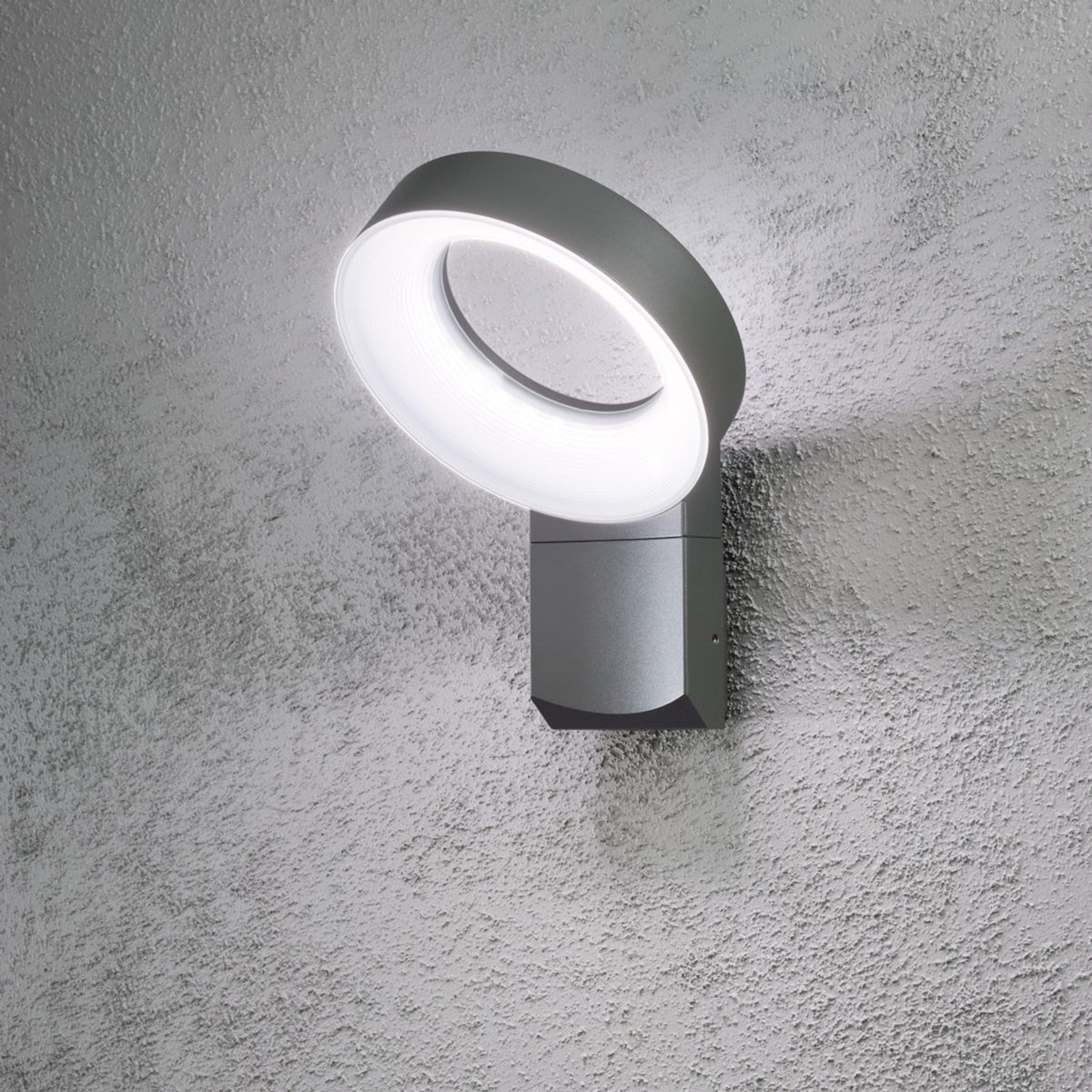 Asti HP-LED Mörkgrå Vägglampa Ute