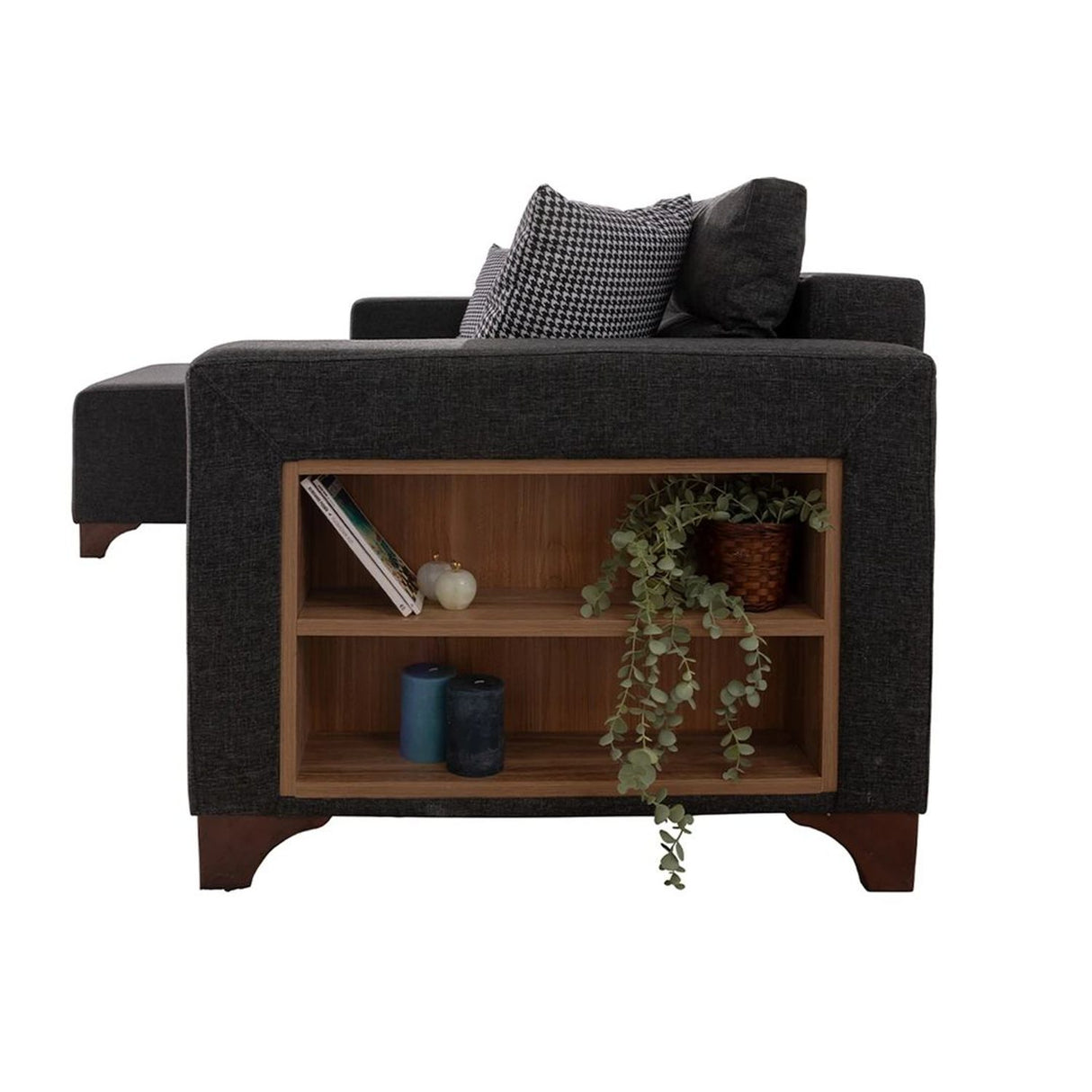 Dakar Bäddsoffa med divan Antracit