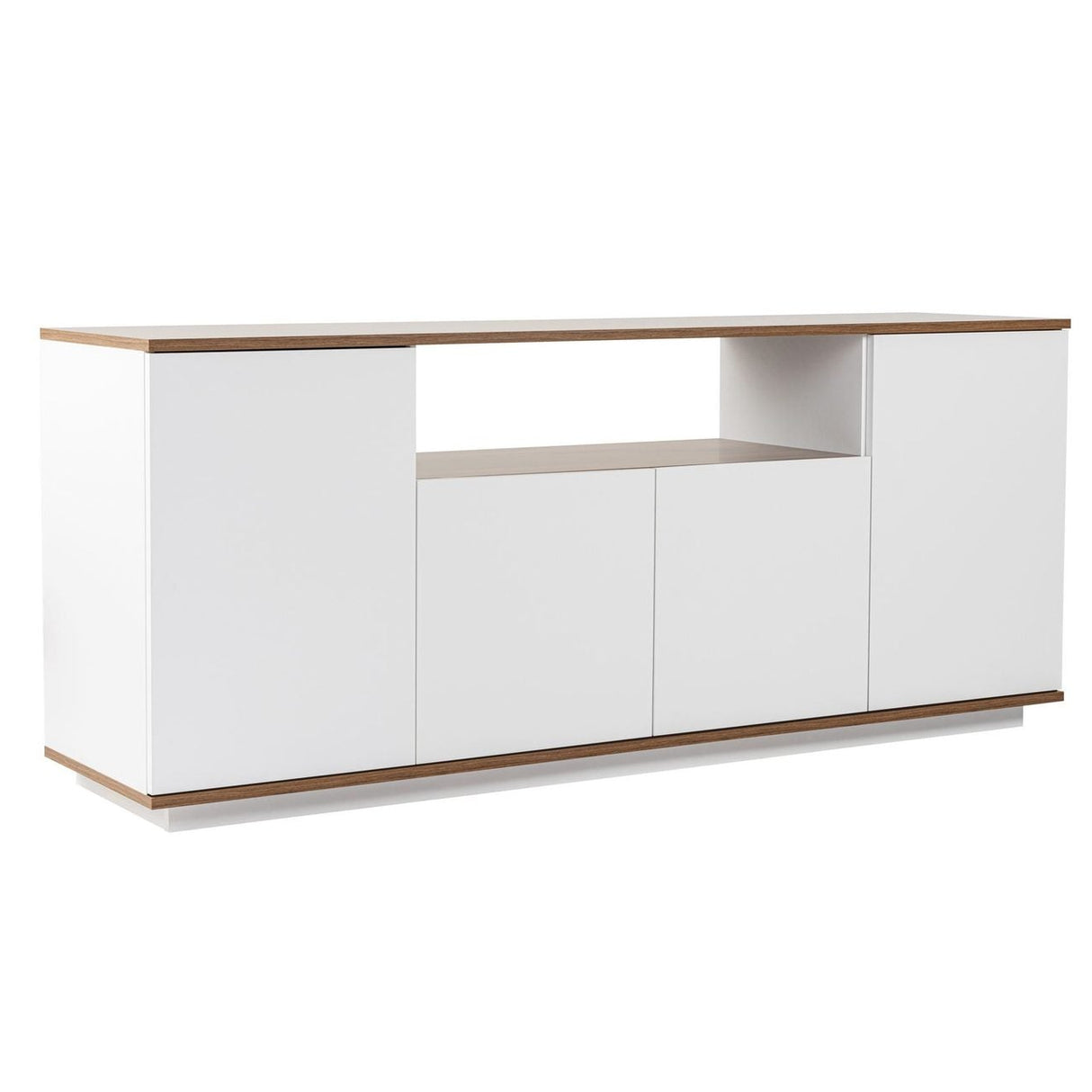 Asprilla Sideboard Vit / Valnöt