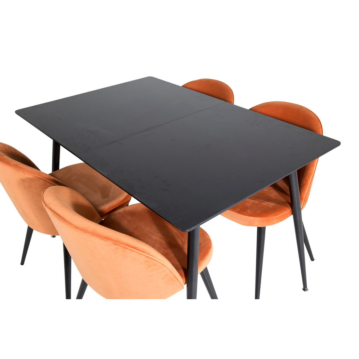 Silar, Velvet Rektangulär matgrupp