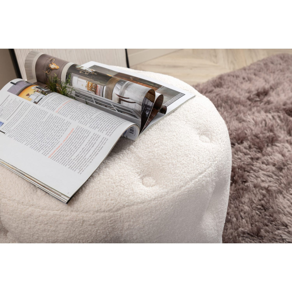 Benjamin Puff Vit, Polyester teddy