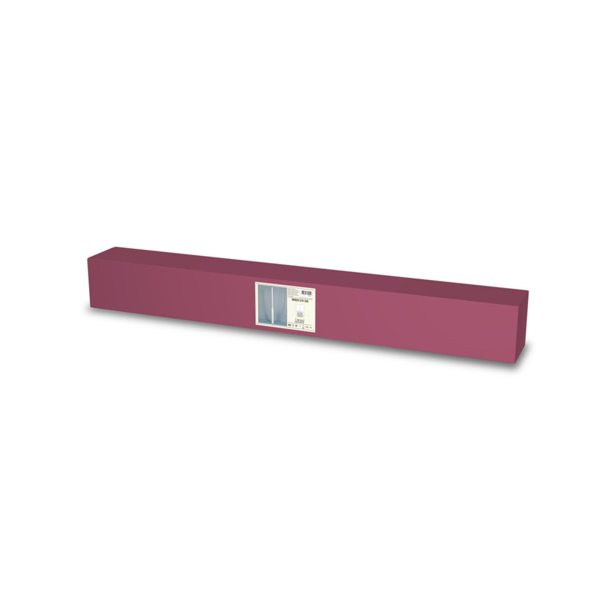 Draco 200 cm Belysningsstolpe Vit