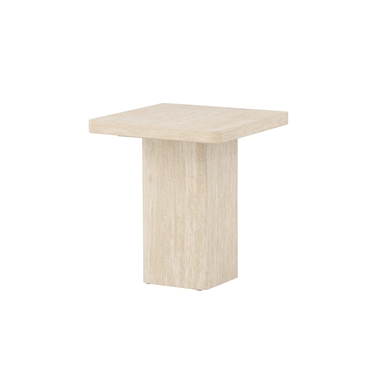 Qvart Soffbord Beige, 50x50x56