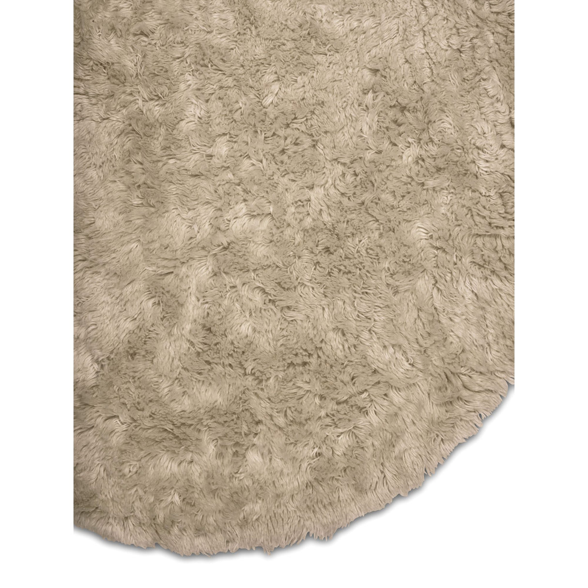 Cloudy Rund 160 cm Matta Beige