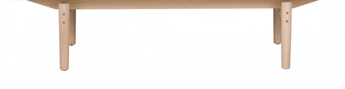 Oculus Mediabänk 176 cm Svart Ek