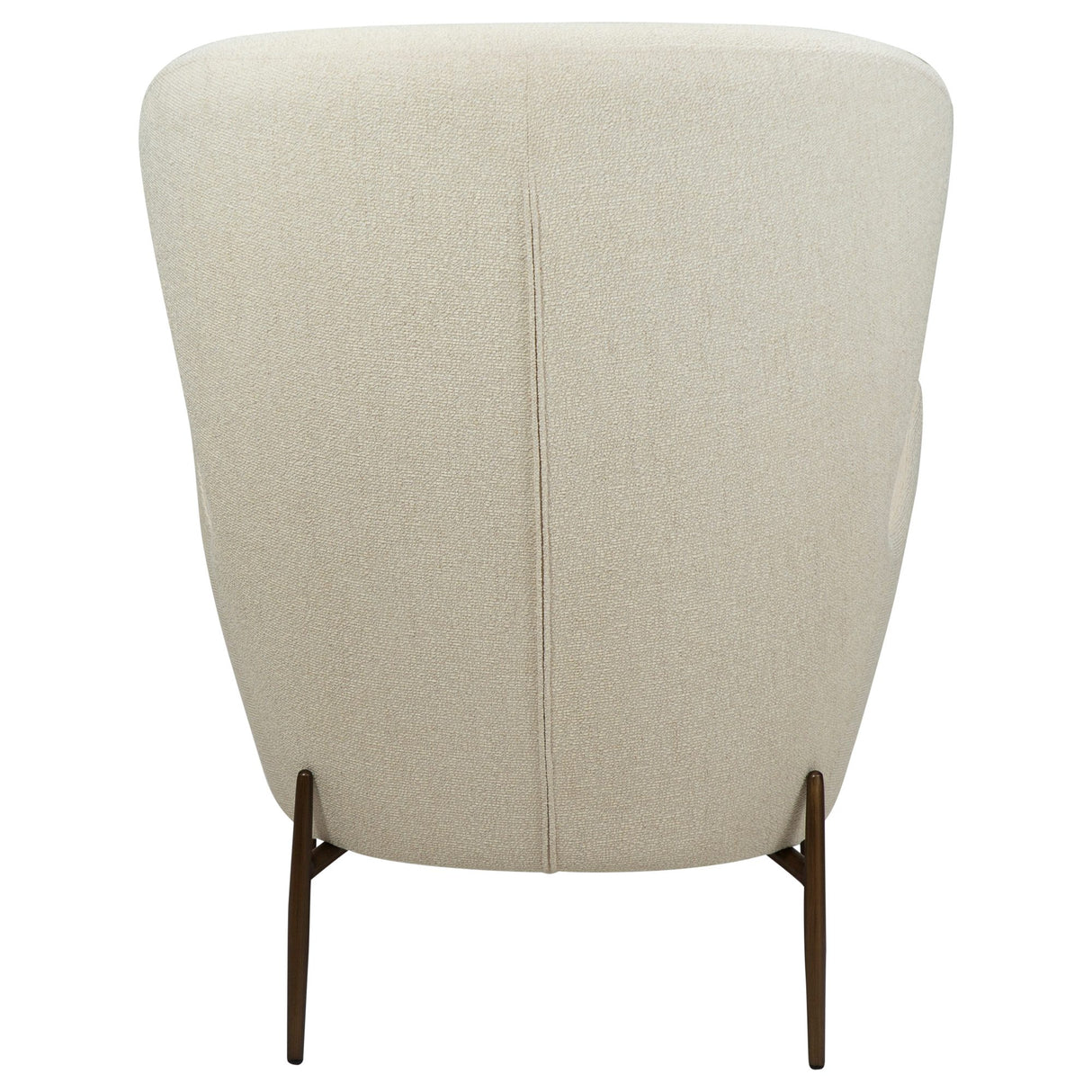 Glam Loungefåtölj Bone White, Antique Brass, 105 cm