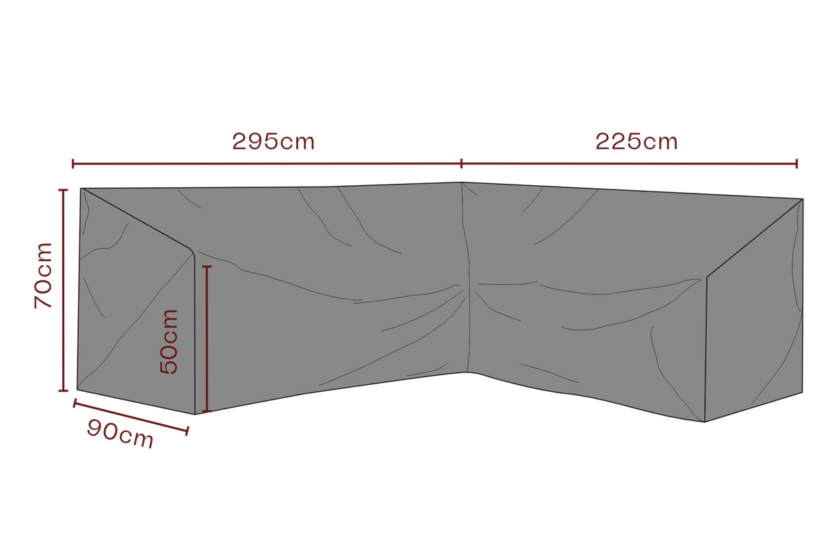Soffskydd L225/R295 cm Andas