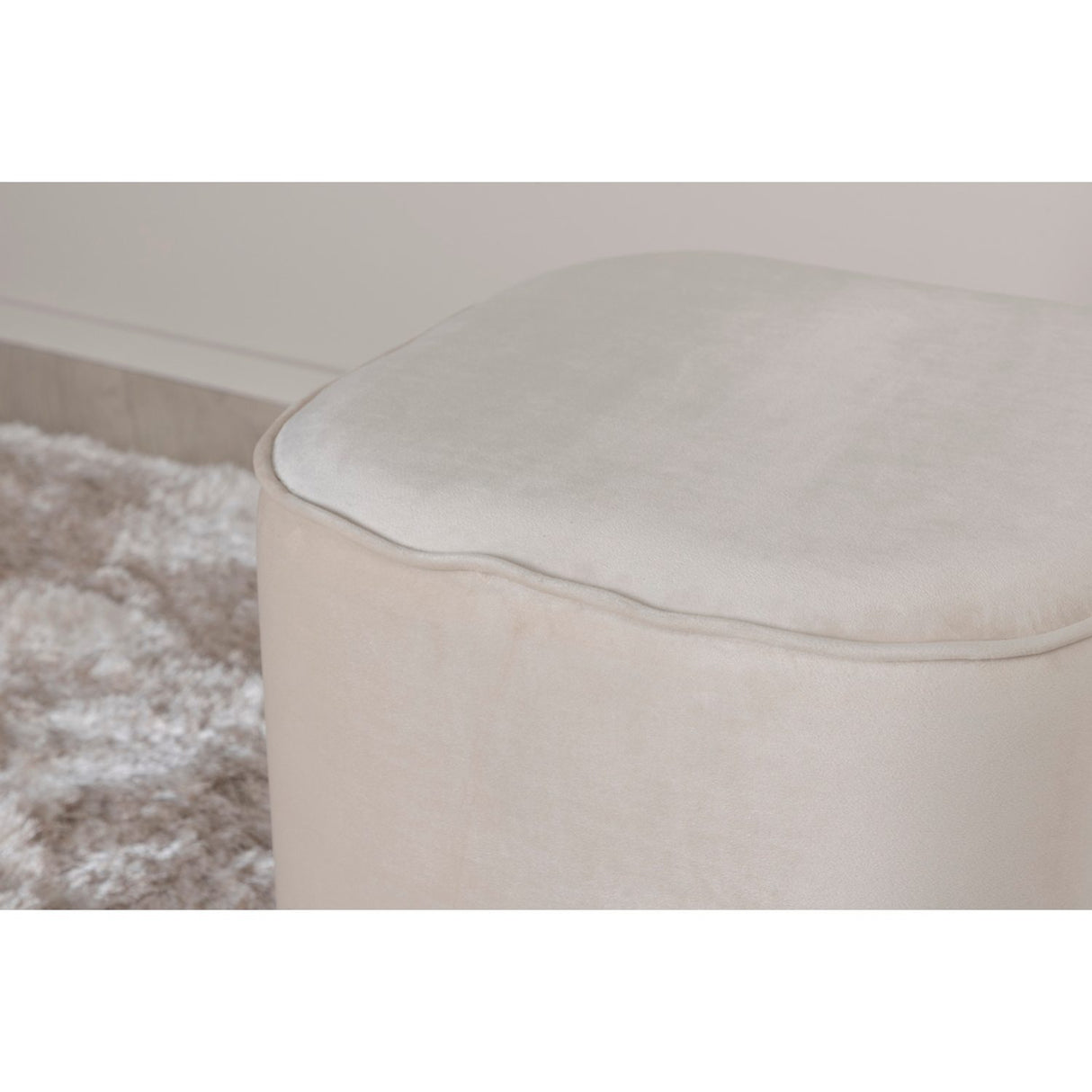 Piff Puff Beige, Polyestersammet