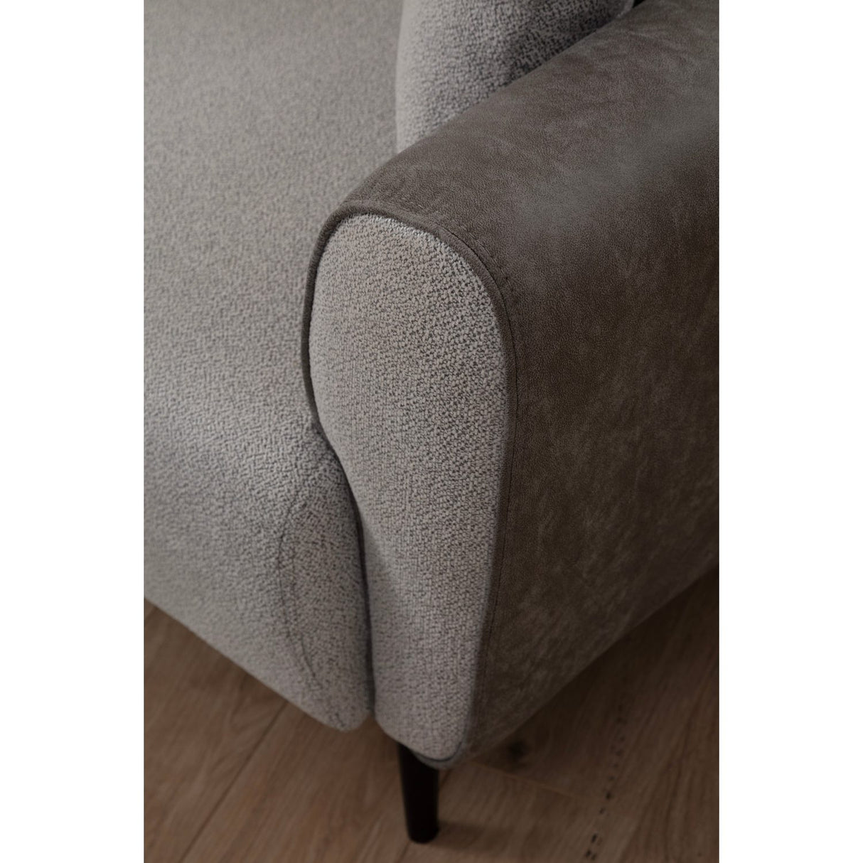Minsk (215 x 85 cm) 3-sits bäddsoffa Grå