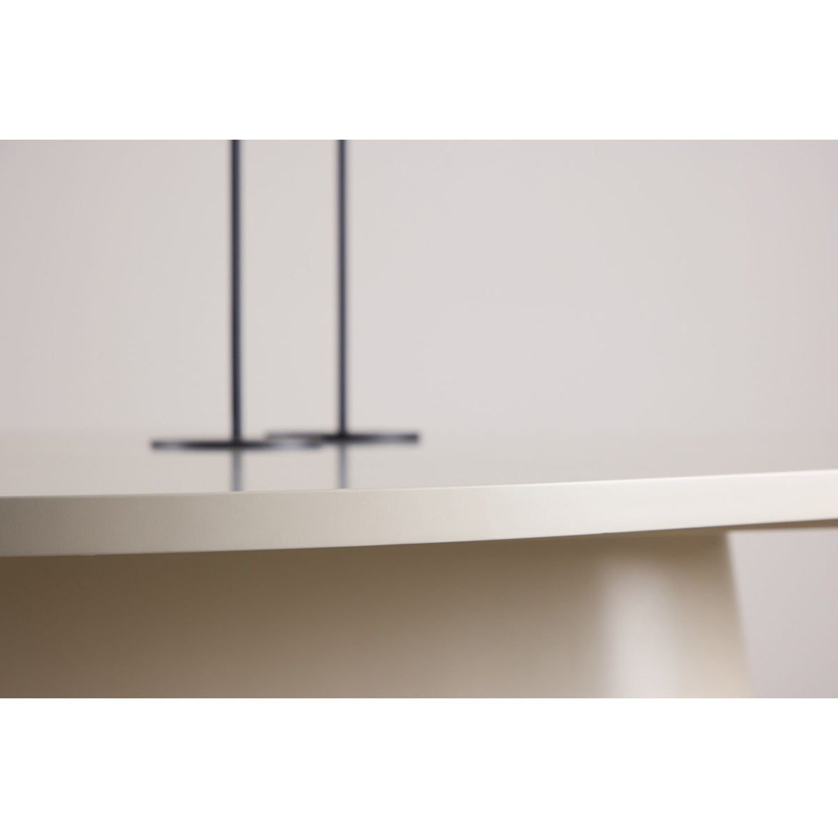 Diamant Ovalt matbord Beige