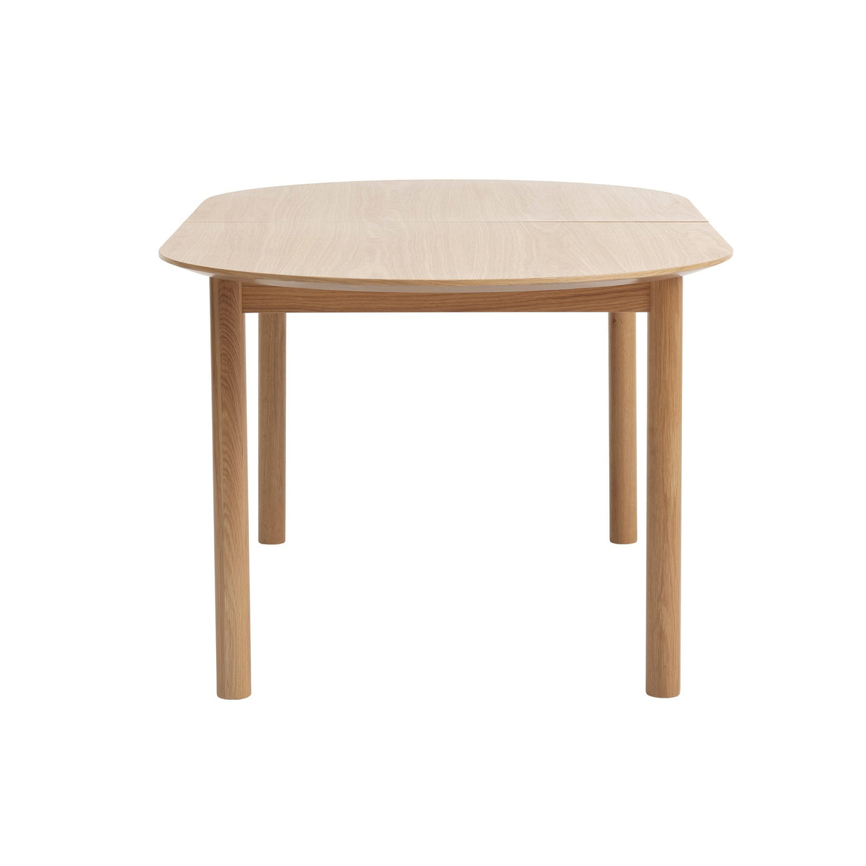 Gallina Utdragbart 100x190-280 cm Naturlig Matbord