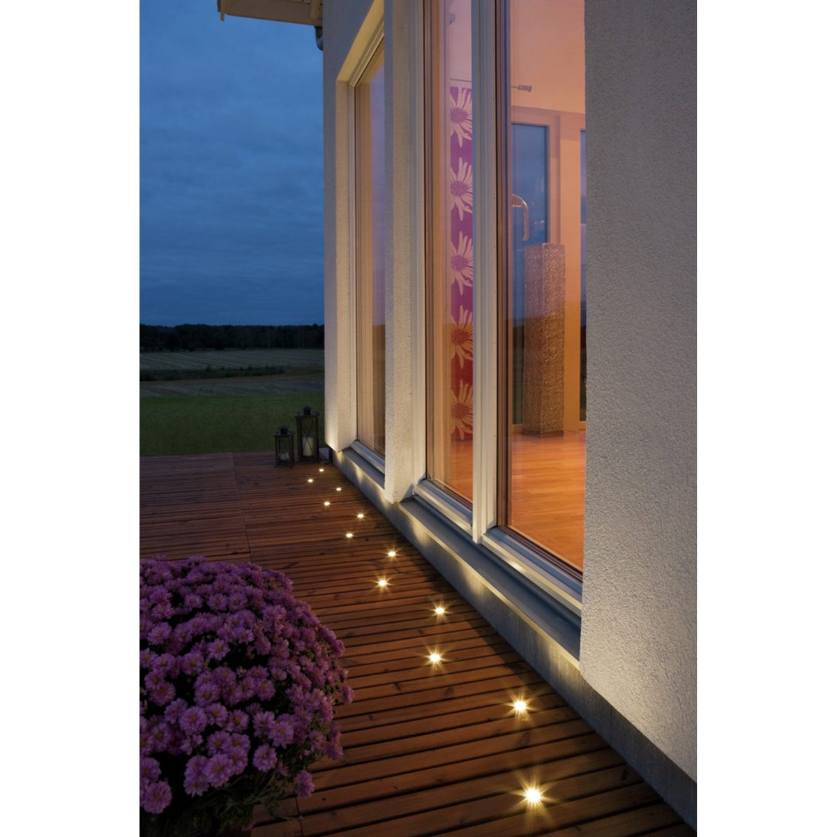 Mark 6-pack Mini-LED G4 Välvd Spotlight Ute