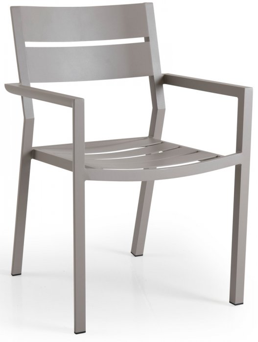 Nimes Matgrupp 78x78 cm ink 2st Karmstolar Khaki