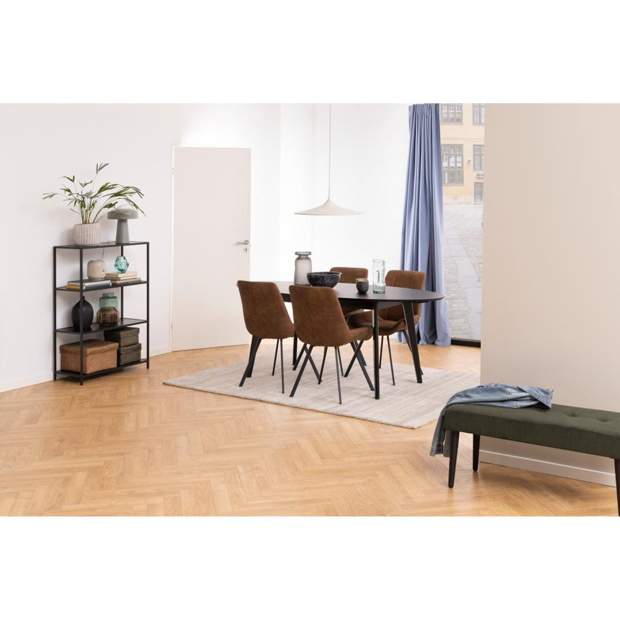 Malakoff Matstol Preston tyg kamel