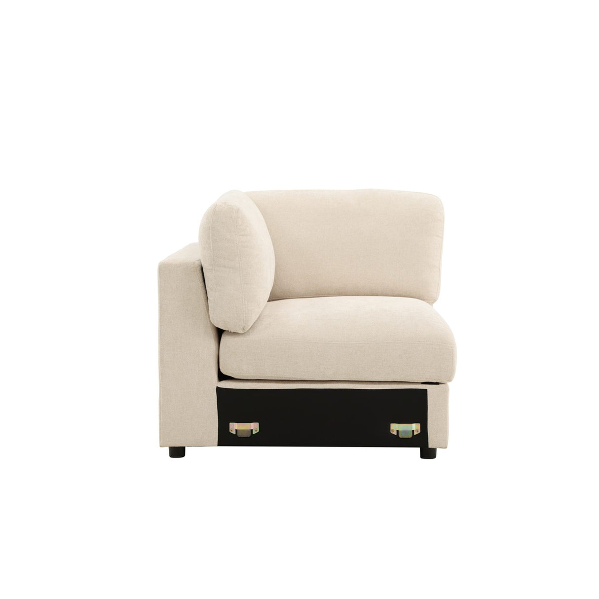 Salerno Hörnsoffa Beige, Hörndel