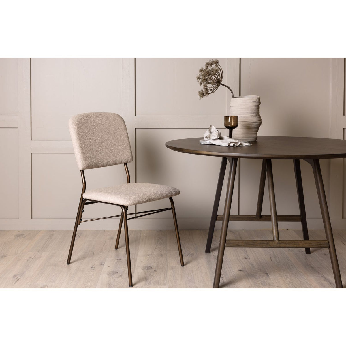 Seda Matstol Beige