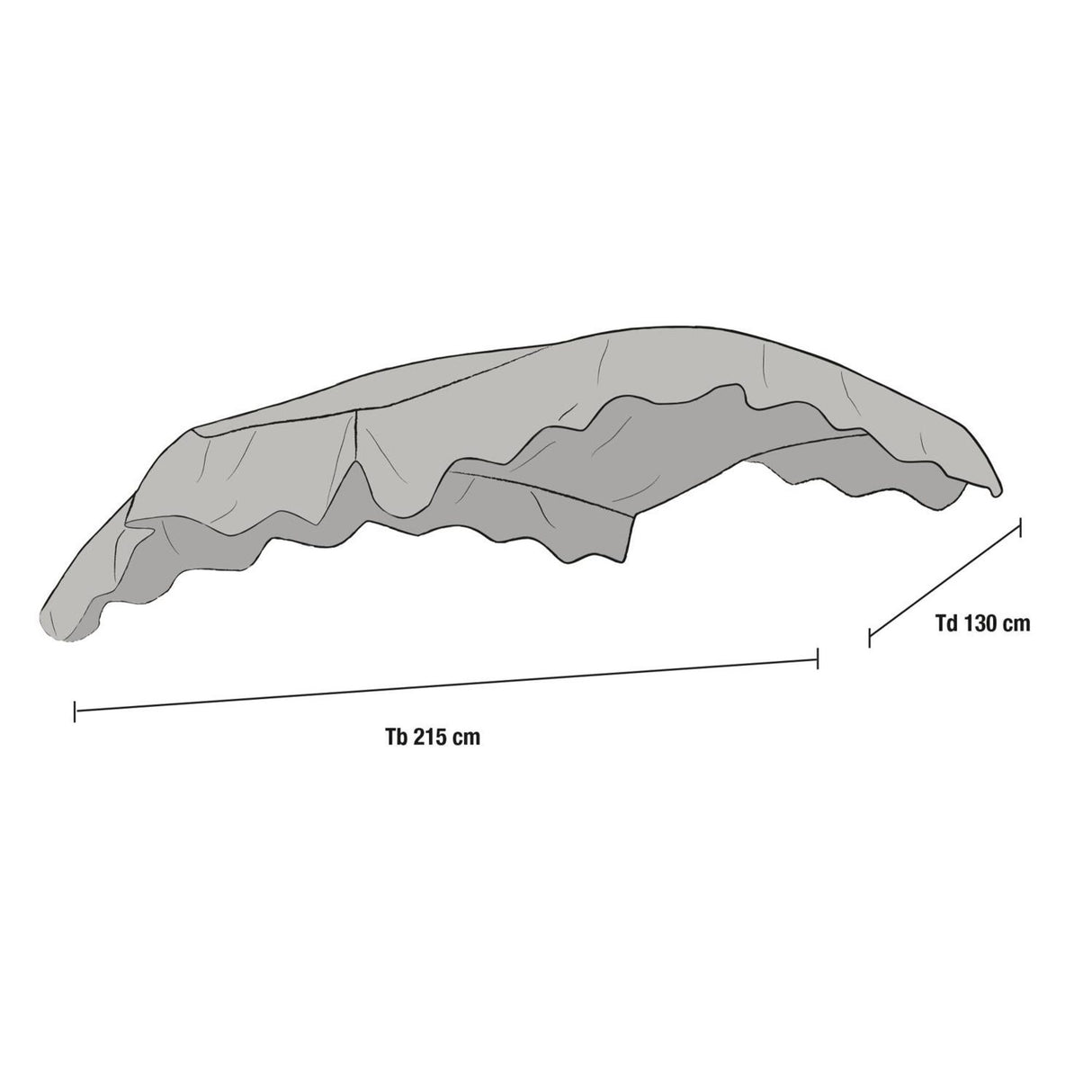 Prag Hammocktak Antracit