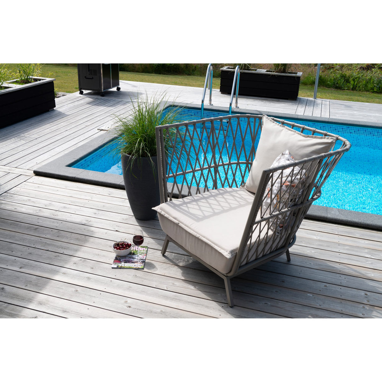 Jet Set Utefåtölj Beige