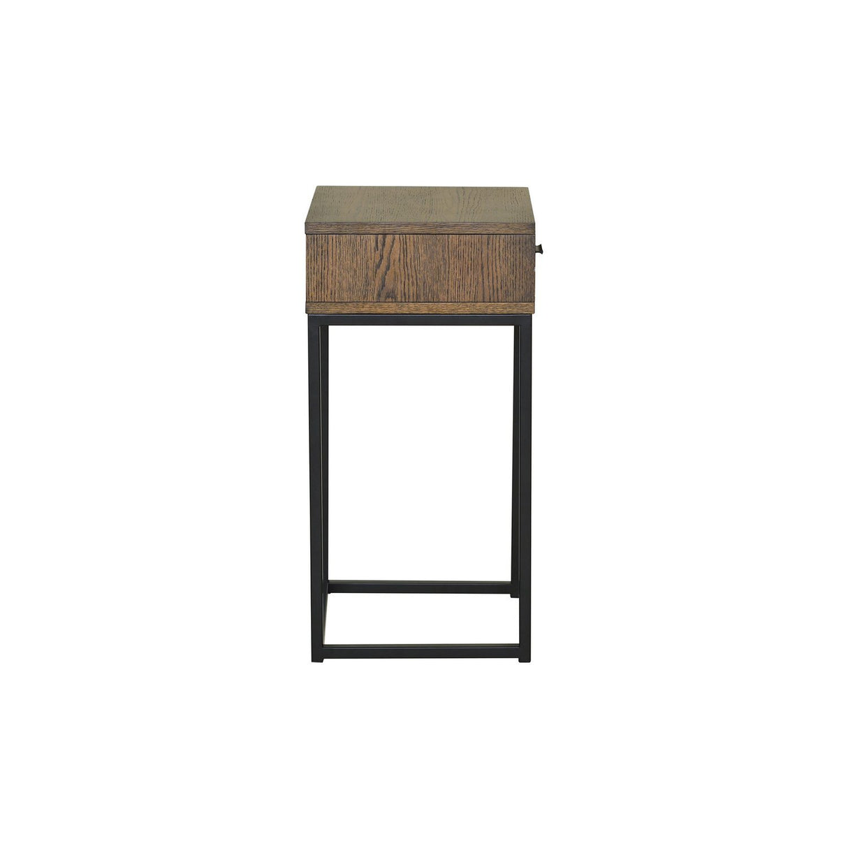 Regal Sängbord Brunlackad Ek, 60 cm