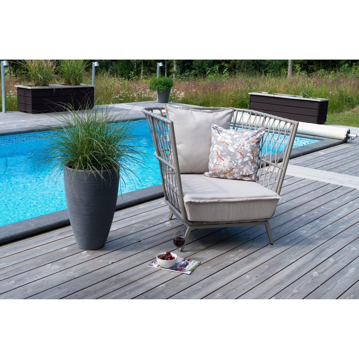 Jet Set Utefåtölj Beige