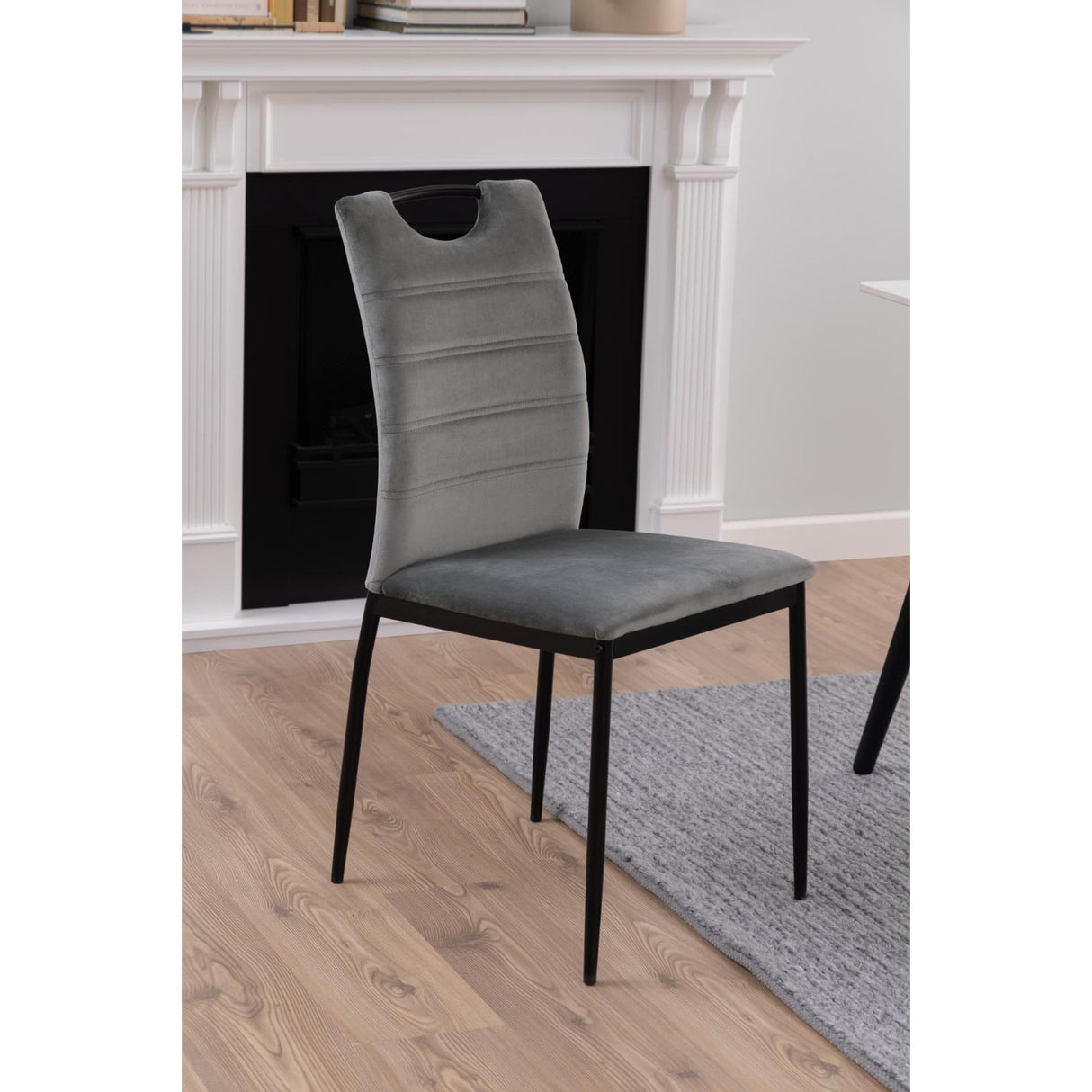 Mia Matstol Dublin Tyg Mörkgrå