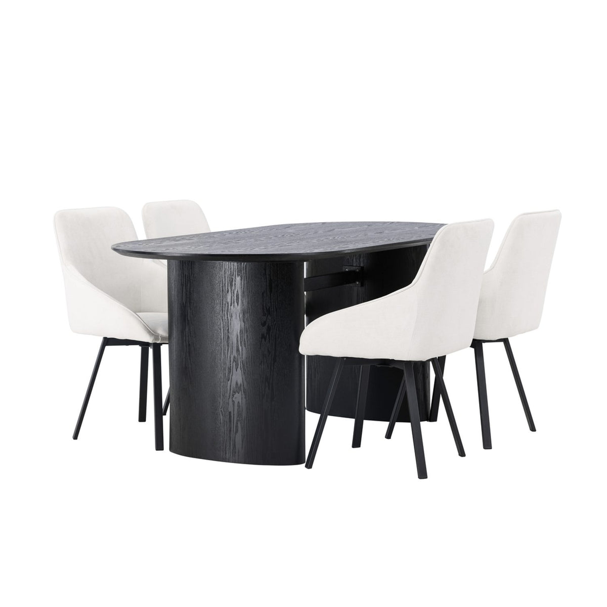 Isolde, Rosie Oval matgrupp Svart