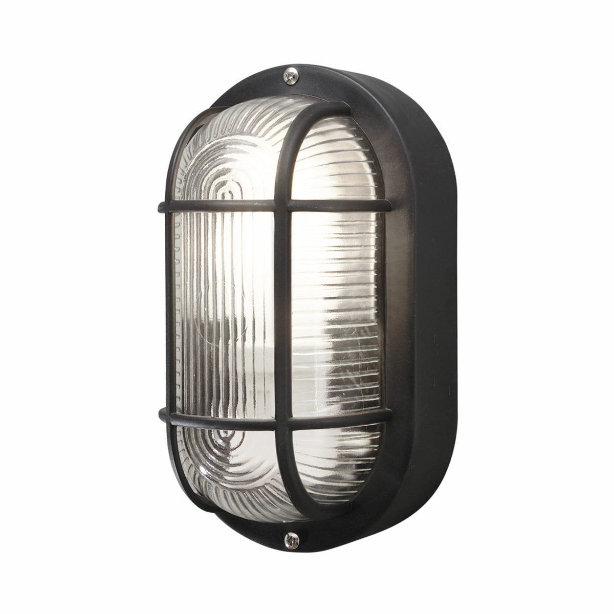Elmas E27 Vägglampa Ute Svart