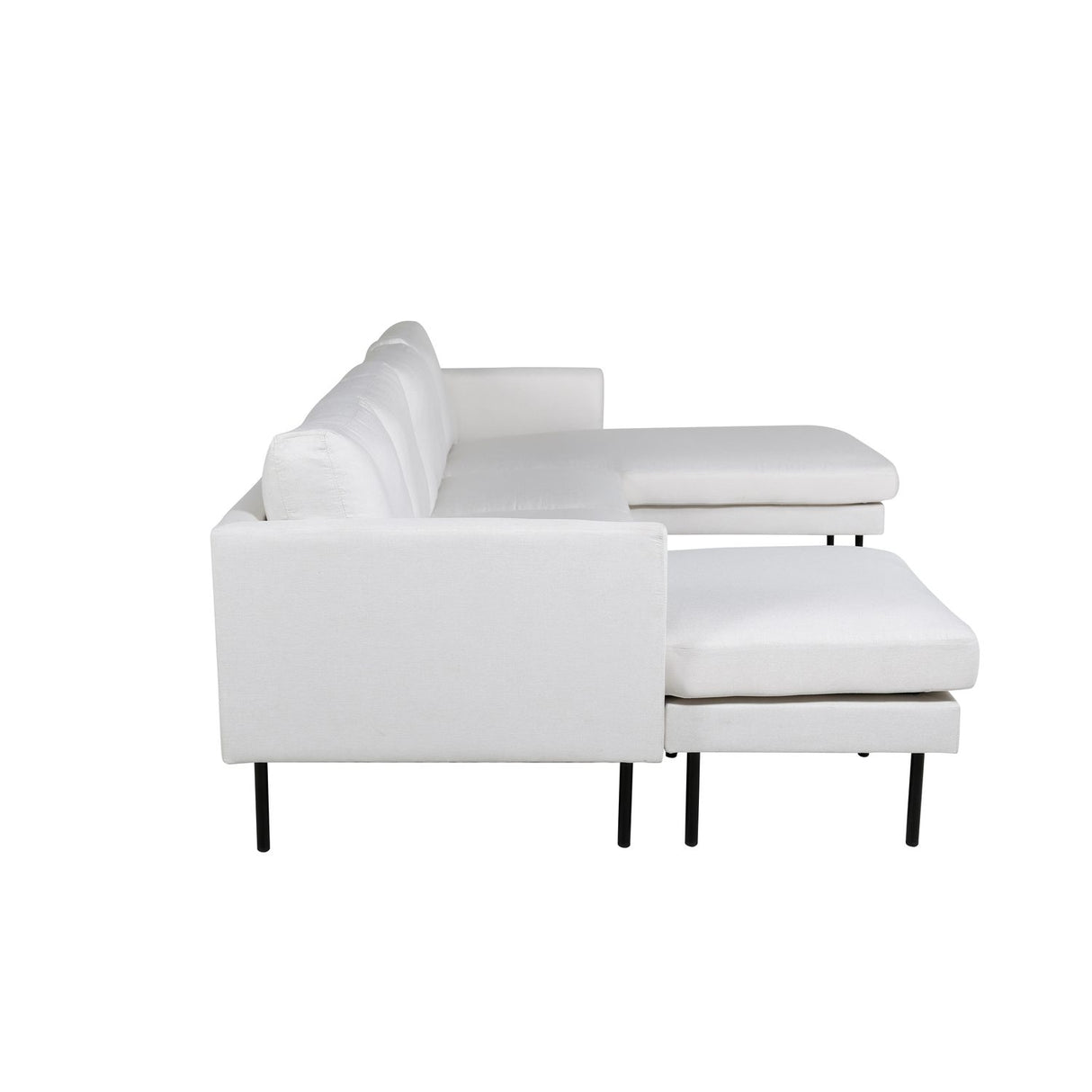 Zoom Schäslongsoffa Ljusbeige
