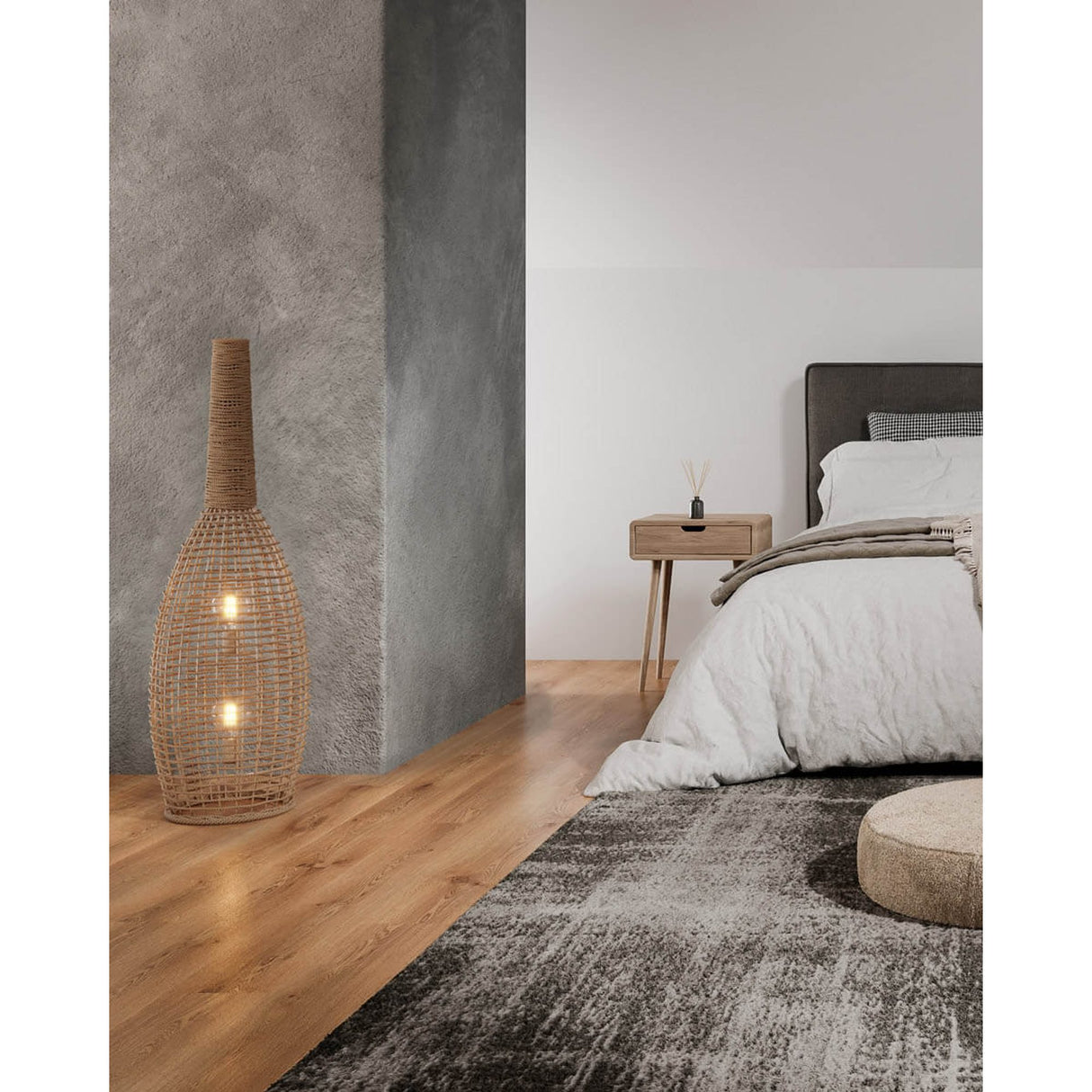 Seagrass Golvlampa Natur