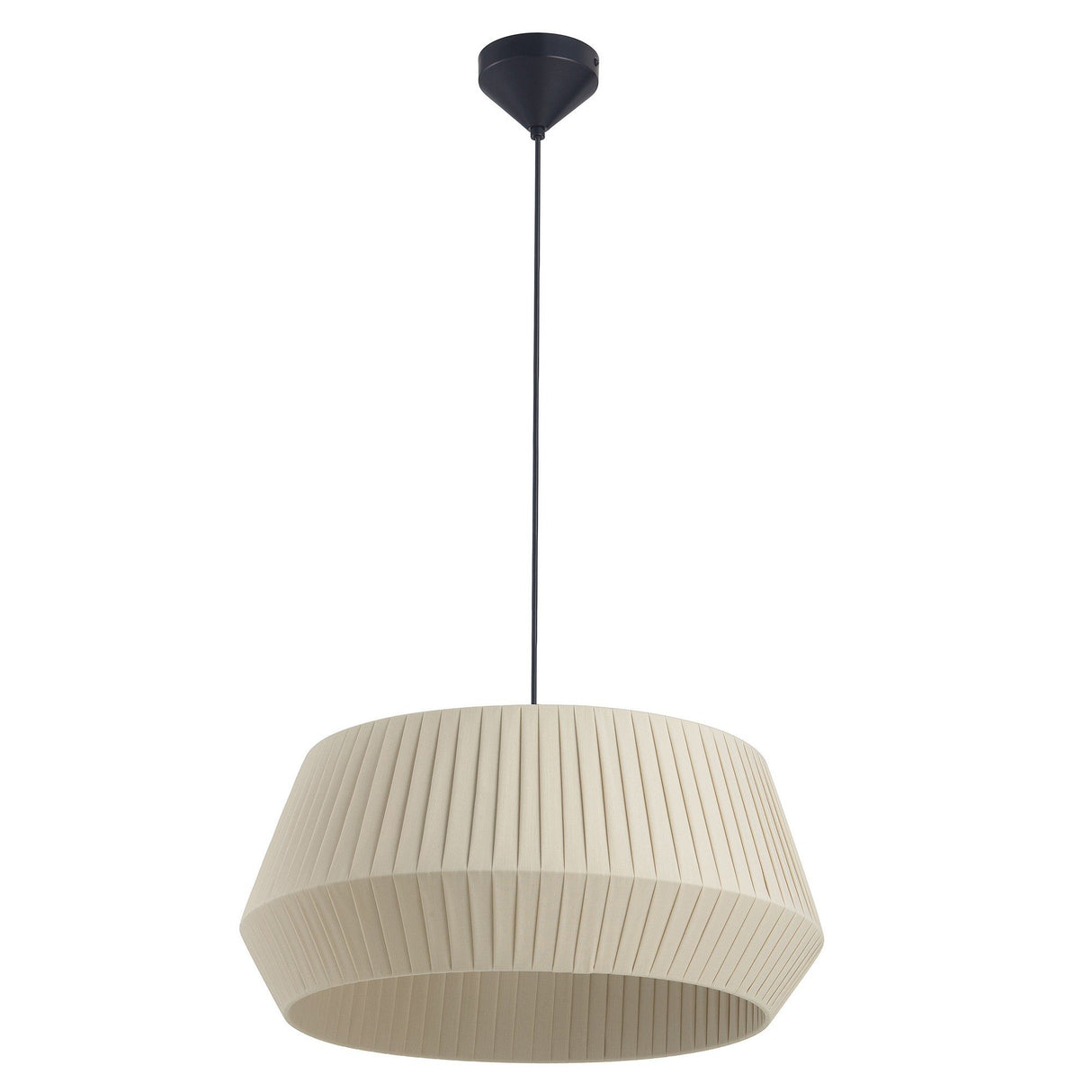 Dicte Taklampa 53 cm, Beige