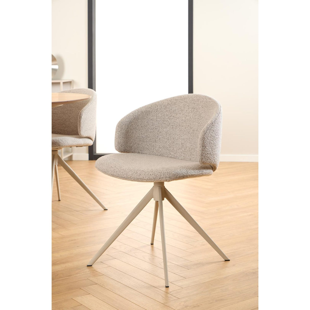 Ebba Matstol Monza tyg Beige