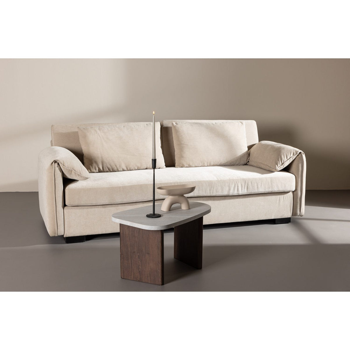 Malva 3-sitssoffa Beige