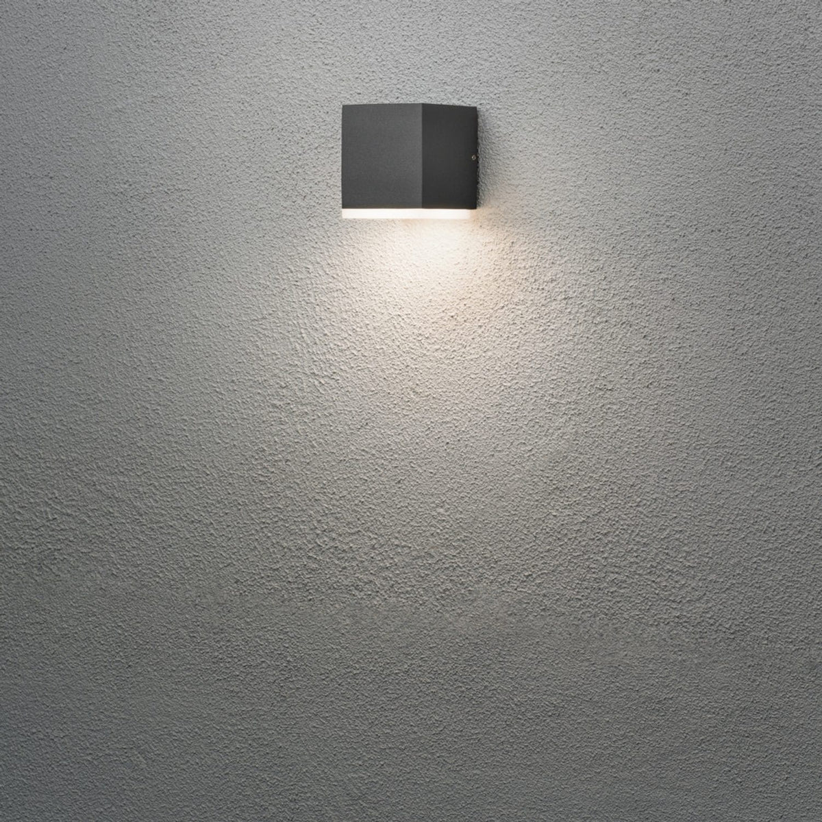 Monza HP-LED 6W Mörkgrå Vägglampa Ute
