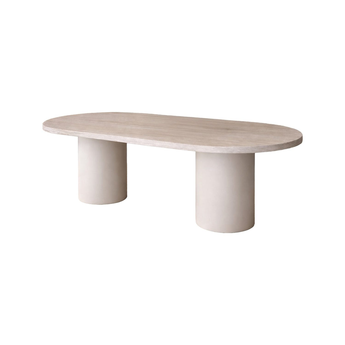Narvik Ovalt matbord Beige