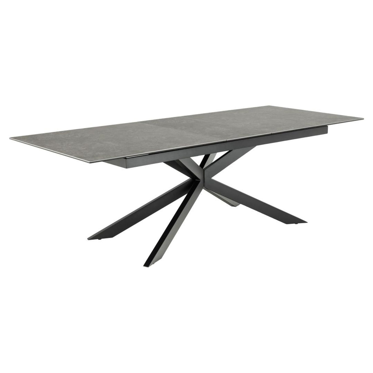Armand Matbord 100x200-240 cm Svart Fairbanks