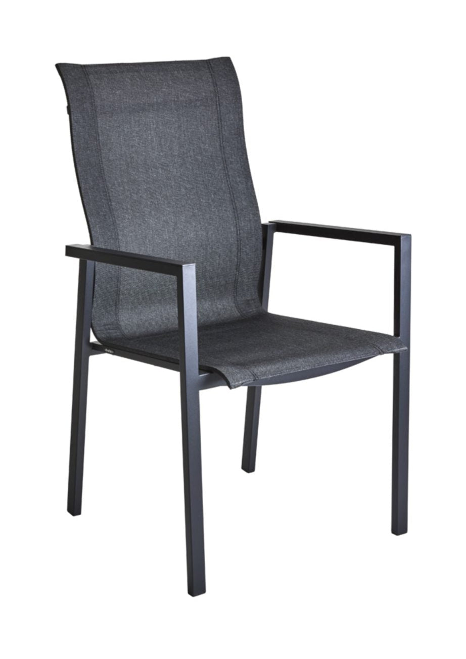 Comfy Karmstol Svart/Svart