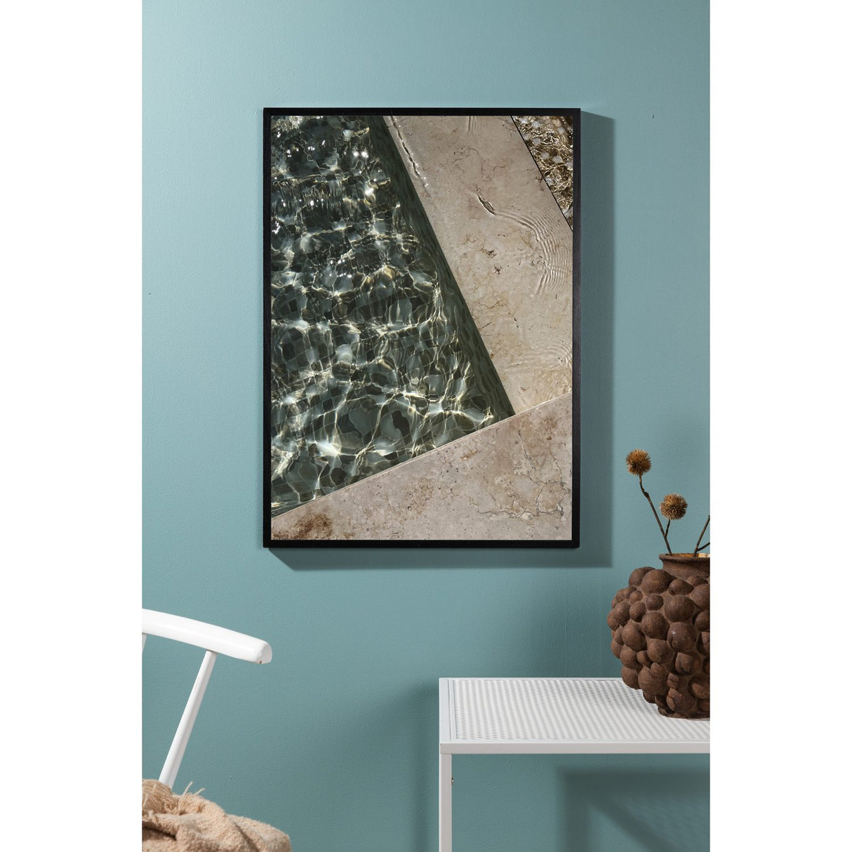 Pool Poster Beige, 50 x 70 cm