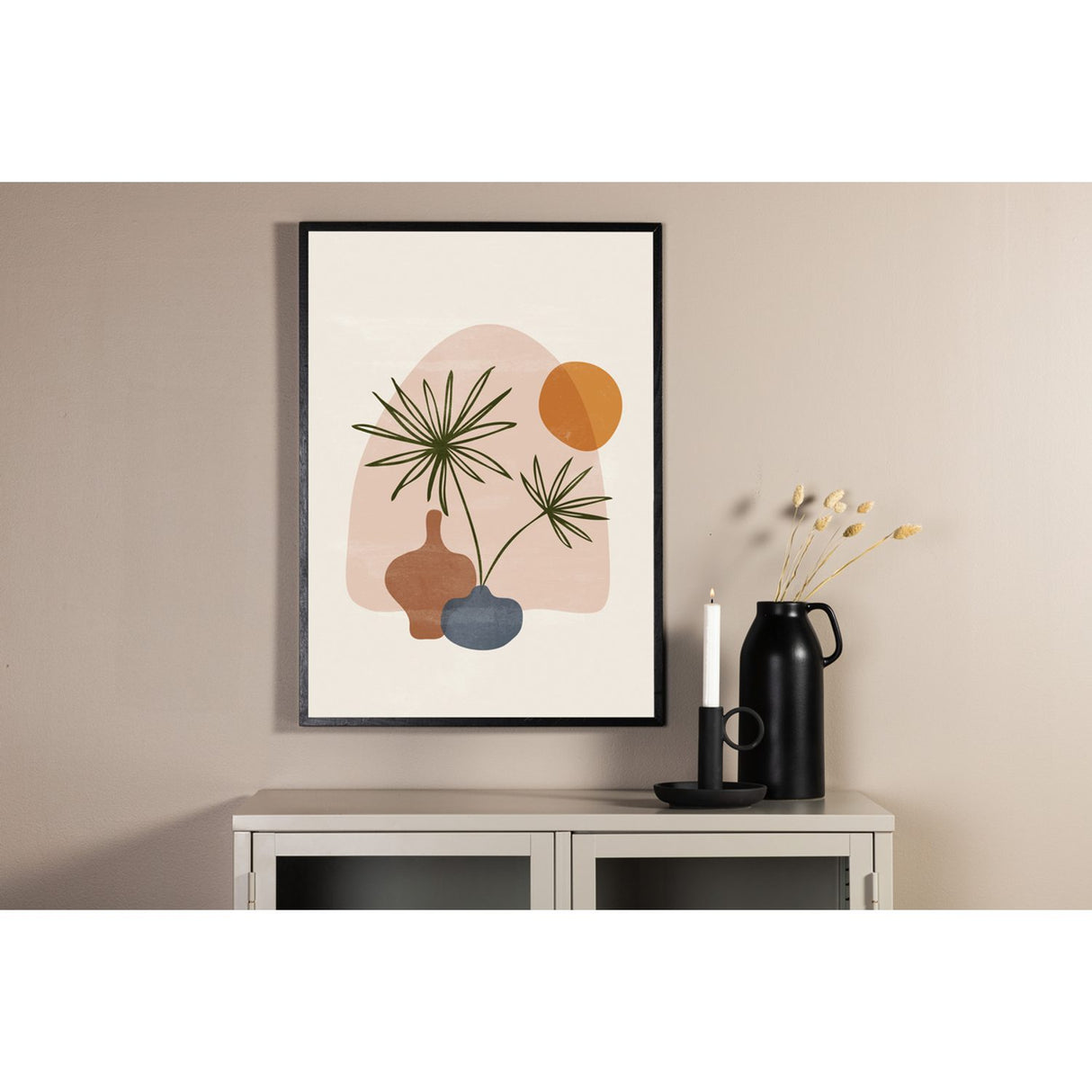 Underlandet Poster Beige, 70 x 100 cm