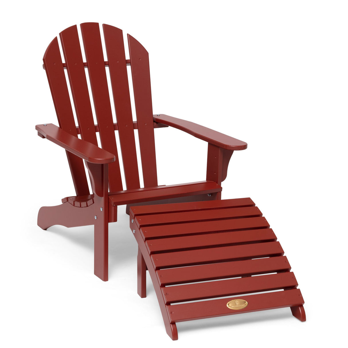 Tennessee Däckstol Oxidröd