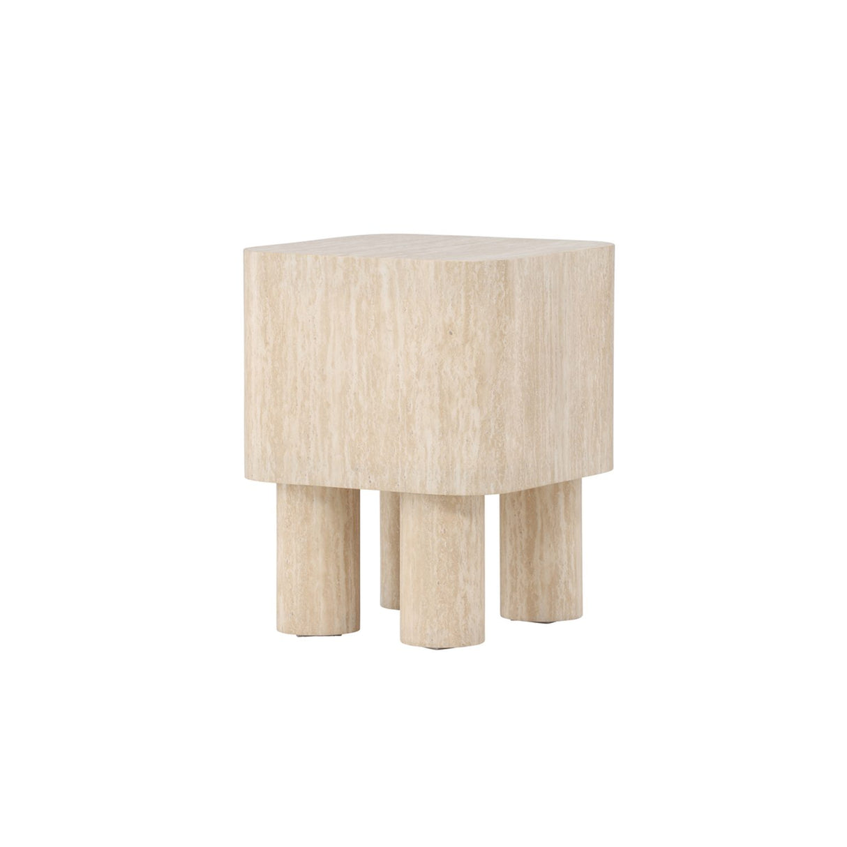 Klirou Sidobord Beige, 40 x 40