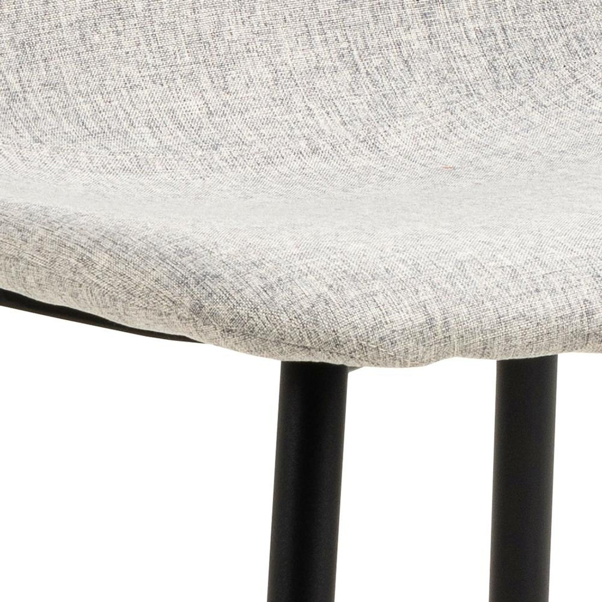 Nicole Matstol Nesia tyg Ljusgrå/Svart