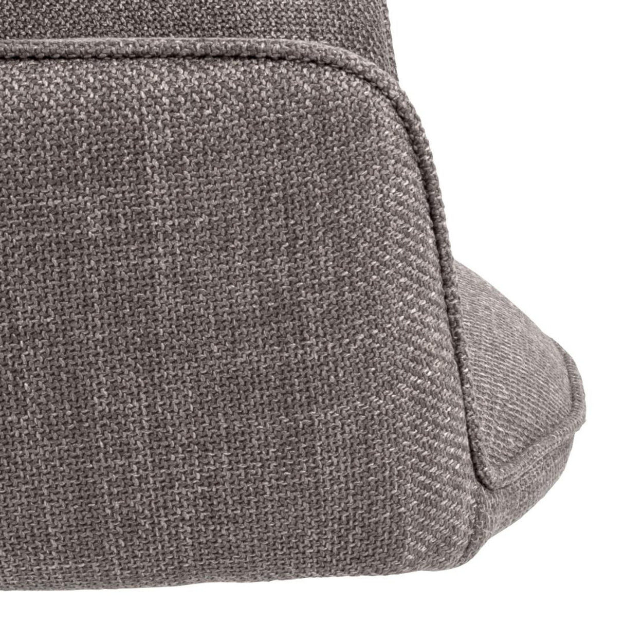 Bayonne Karmstol Basel tyg Ljusgrå-Brun