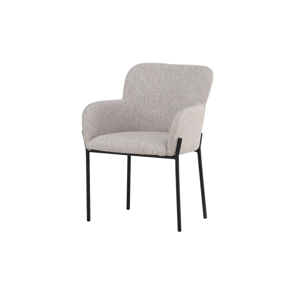Vätö Matstol Beige, Svart