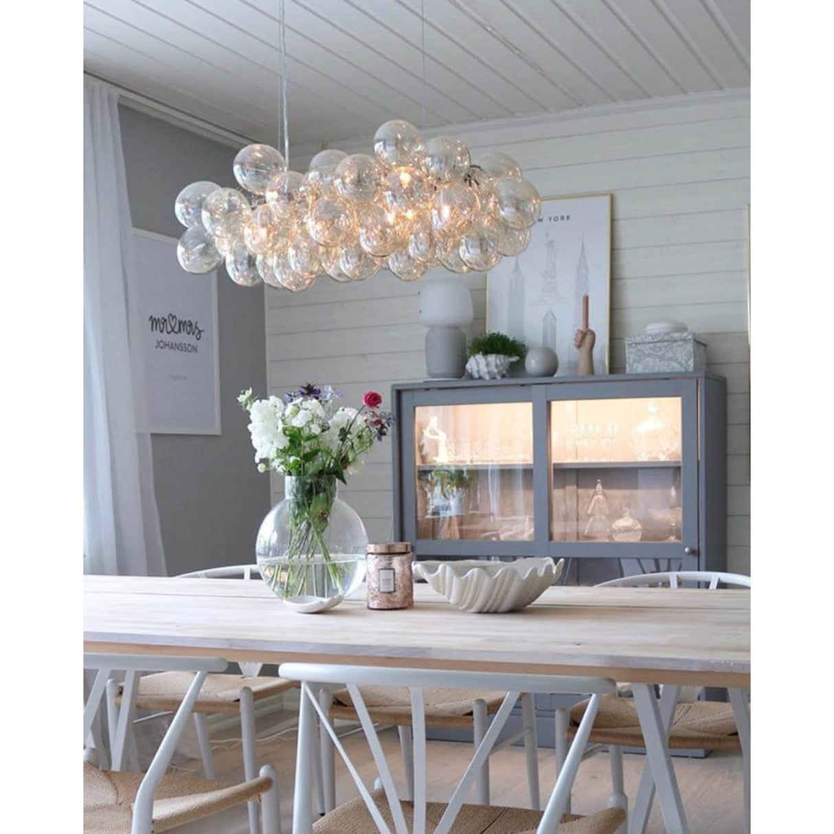 Gross Bar Taklampa Amber