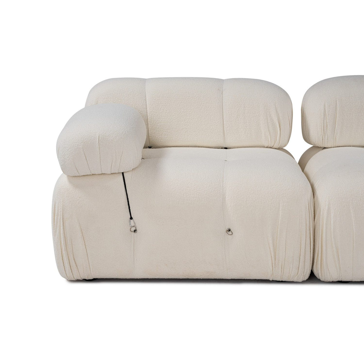 Helsinki 2-sits (190 x 95 x 75 cm) Kräm 2-sitssoffa