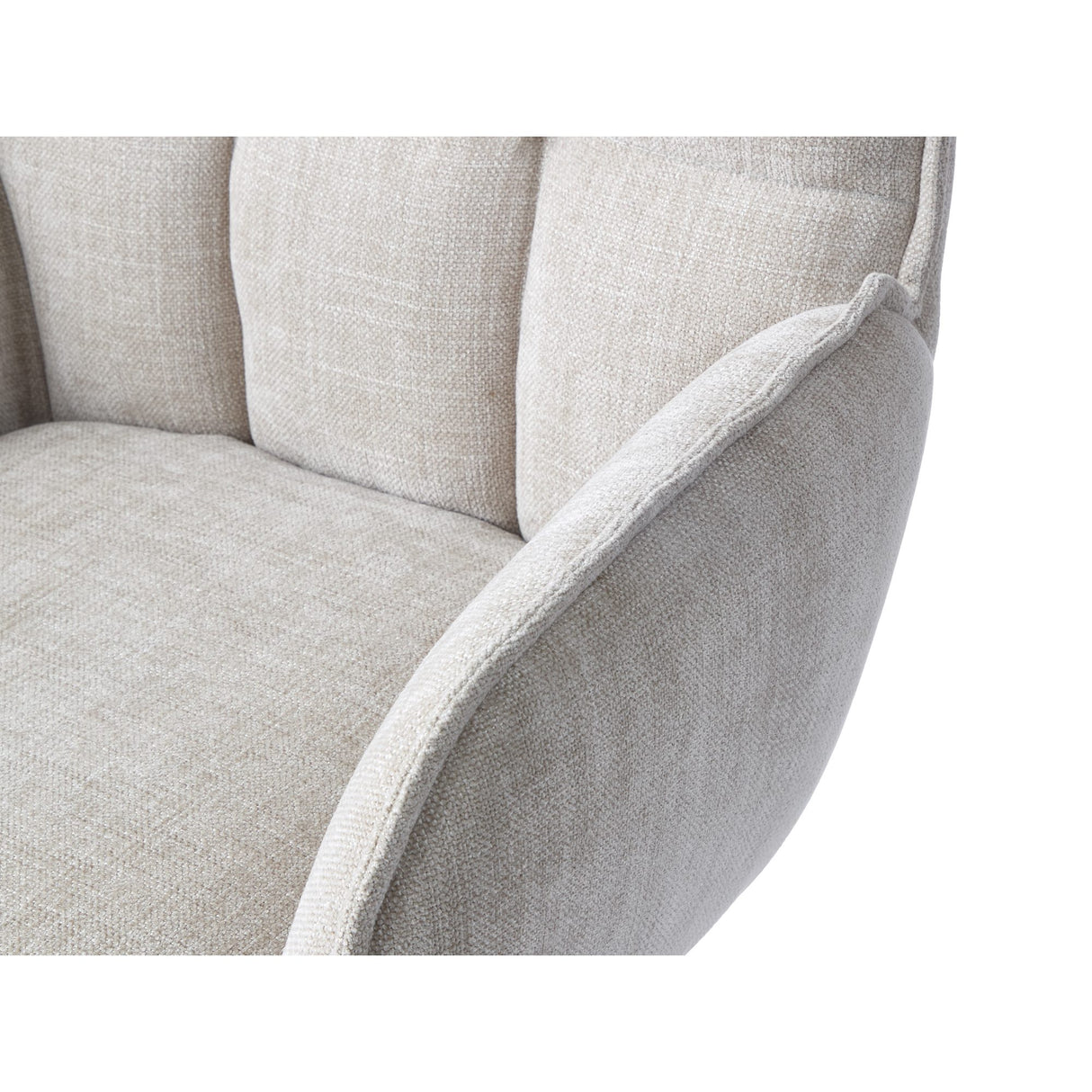 Strada Stol Beige, Metall