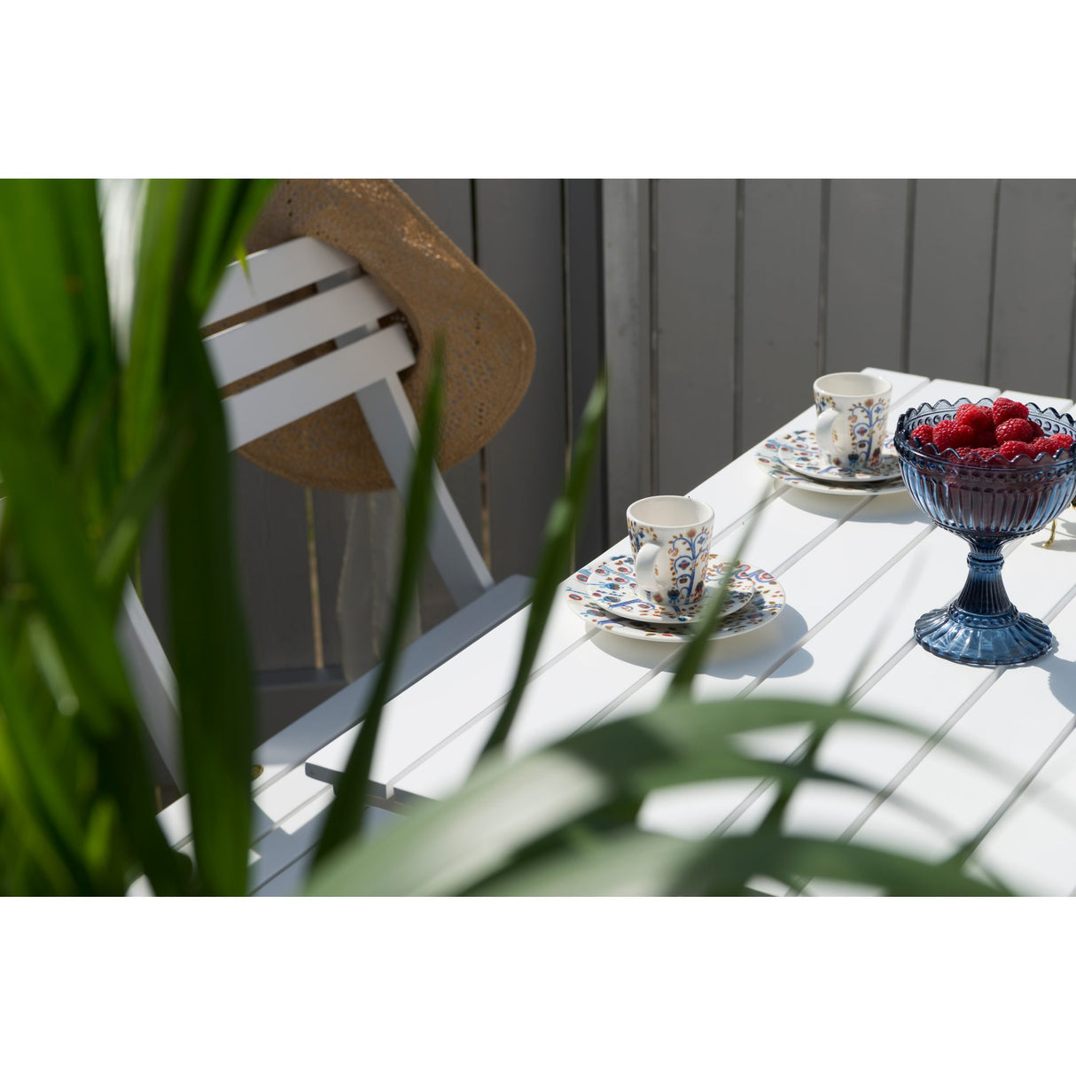 Åre Cafébord 95x72 cm Vit