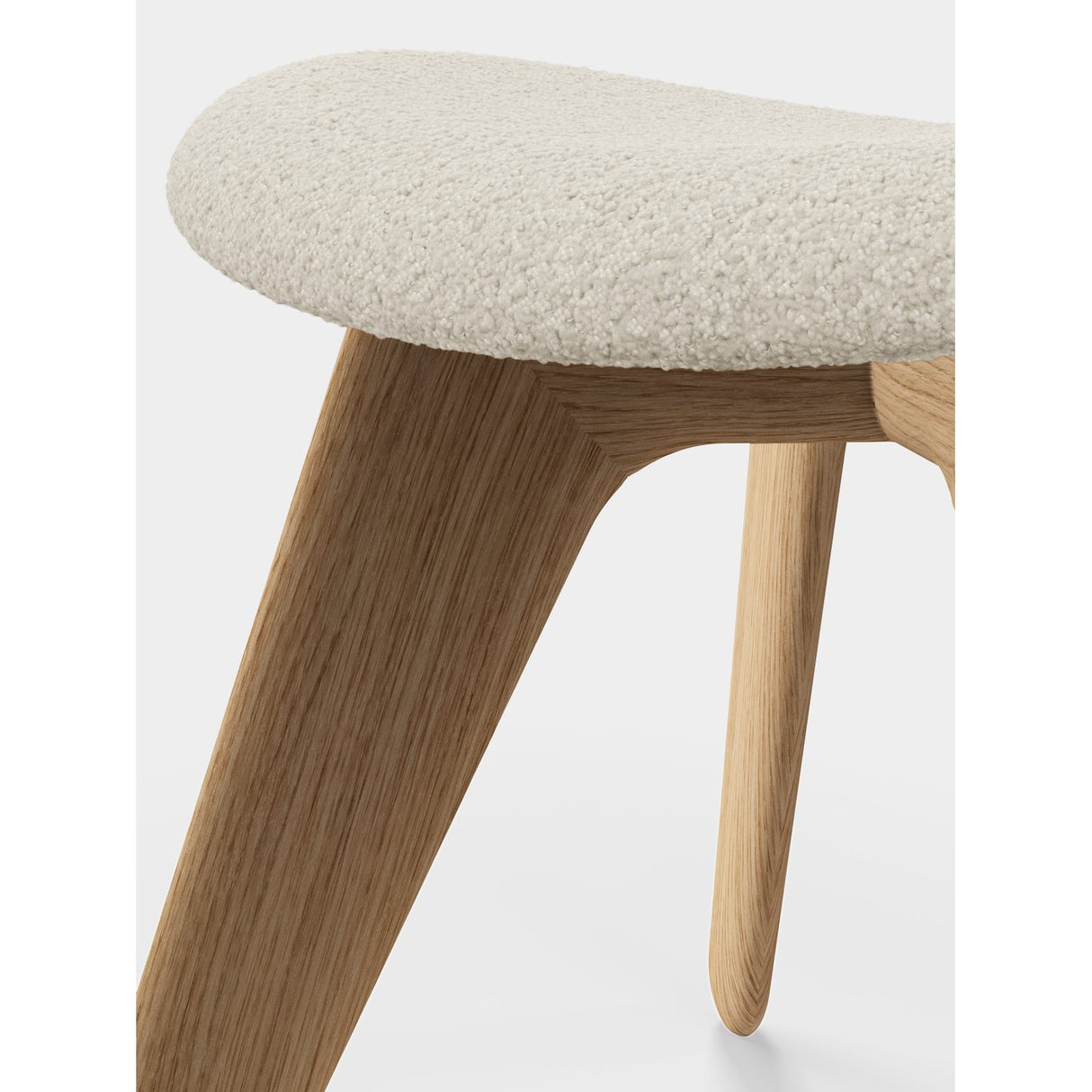 Slab Ottoman Natural Elle Bright White