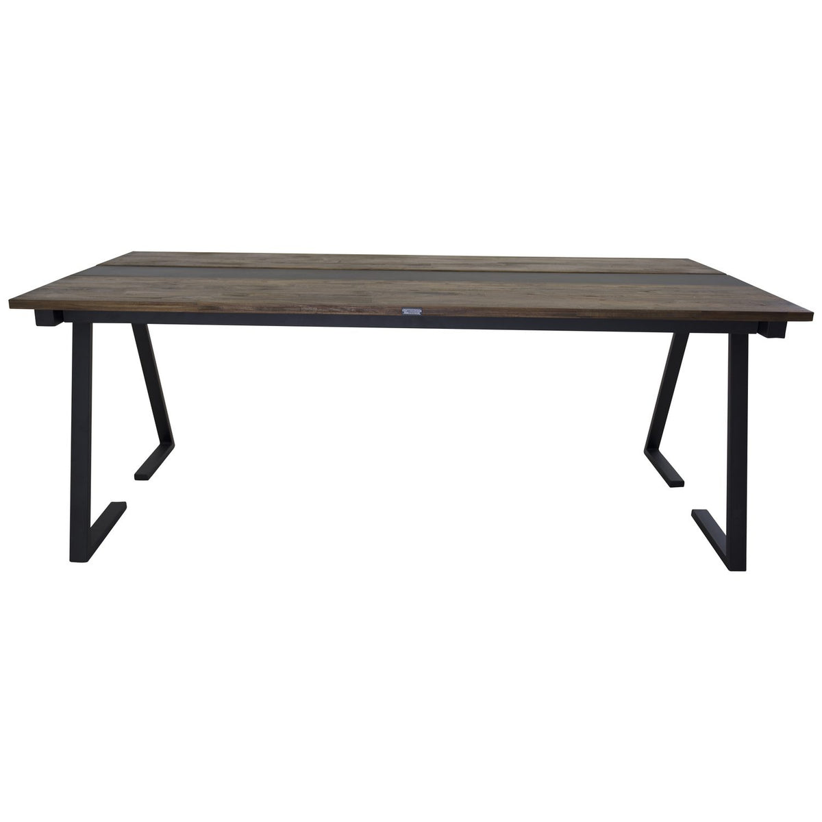 Jakarta Rektangulärt matbord Svart, 75 x 200 x 90